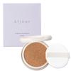 Aljur Cushion Foundation Refill Not Hyaluronic Sunscreen (Pink Natural) (Puff Included) Compact Included, Concealer, Acid,