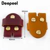 Мужской ремень Deepeel Соединители для ремня Кожаные ремни Головка с пряжкой-булавкой Соединительные петли Заклепка-застежка из цельной латуни Аксессуары для рукоделия по коже DIY