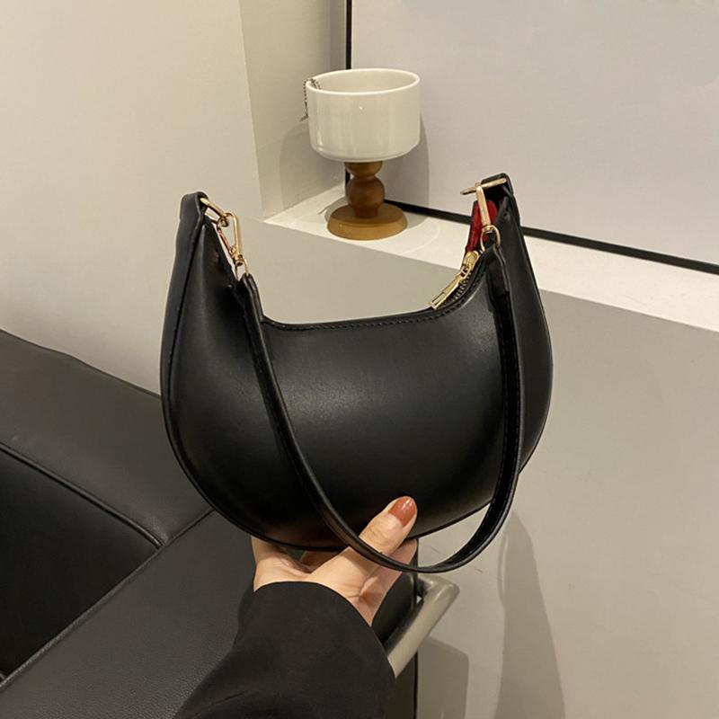 Новая модная высококачественная бейсбольная сумка в форме луны, демонстрирующая роскошную женскую сумку на одно плечо, сумка-хобо через подмышку