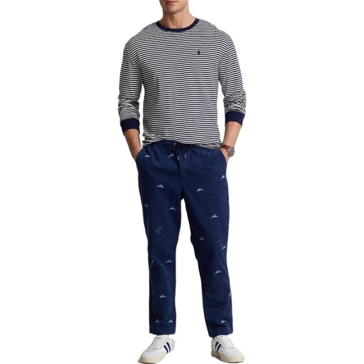 Polo Ralph Lauren FW22 Casual Pants Men's Marine Blue MNPOPNT14G20380-410