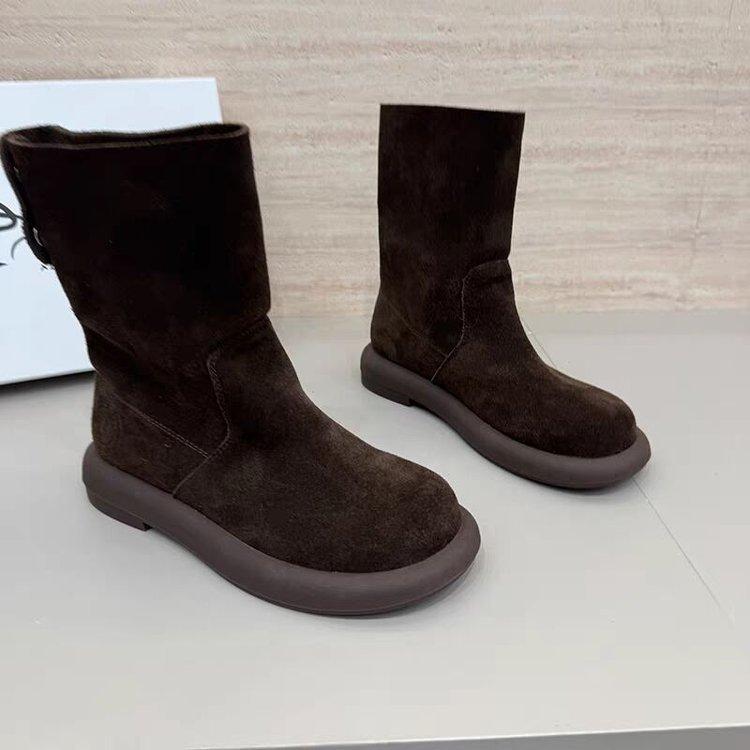 Корейская версия женских ботинок Мартин на толстой подошве 2025 осень новые ботинки в британском стиле для маленького роста универсальные ботинки Мартин для ж