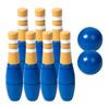 Children's Wooden Bowling Ball Indoor And Outdoor Sports Parent-Child Interactive Ball Toys
