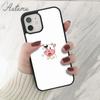 Cute Animal Strawberry Cow Phone Case for iPhone 11 12 13 14 Pro Max Mini XR XS SE 2020 6S 7 8 Plus Samsung Galaxy S21 S22 Shell