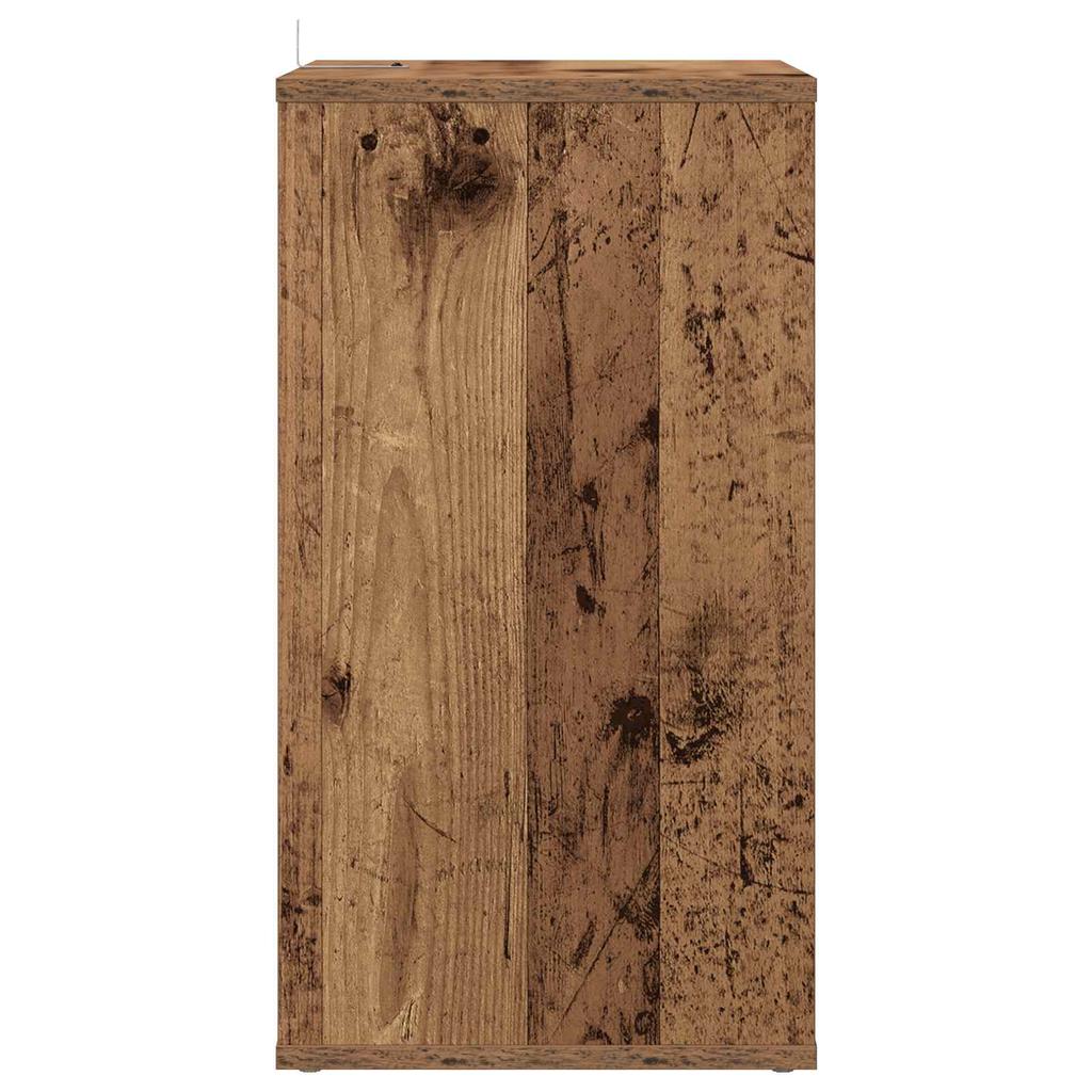 Vinyl Record Cabinet Reclaimed Wood 38 x 33 x 61 cm Engineered Wood
