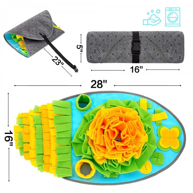 Interactive Snuffle Mat Dogs Cats - Plush Foraging Toy Mental Stimulation Slow Feeding