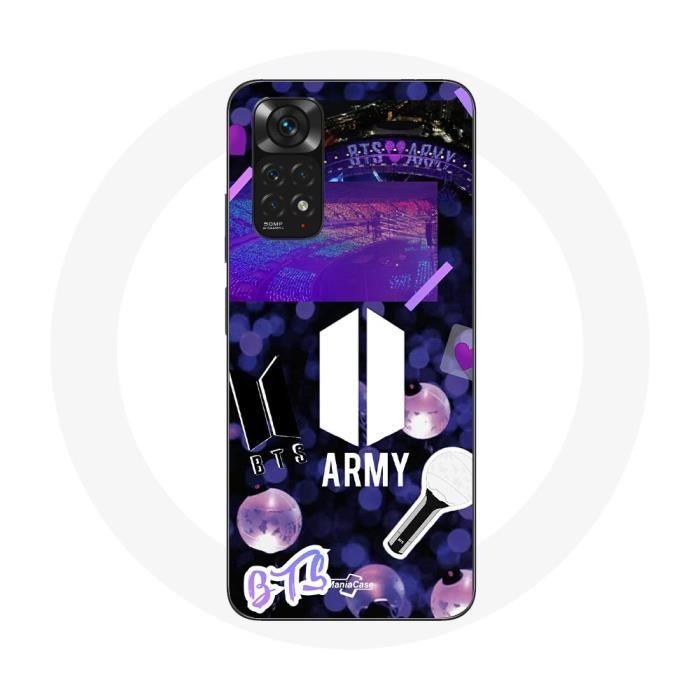 Чехол для Xiaomi Redmi Note 11S Bangtan Sonyeondan BTS Logo Army Bomb Lightstick
