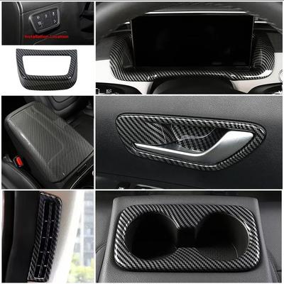 Для Hyundai Tucson NX4 2024 Автомобильные Аксессуары для Интерьера Центральная Консоль Панель Приборов Вентиляционное Отверстие AC Панель Рычага Переключения Передач Карбоновая Отделка