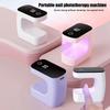 Перезаряжаемая мини УФ-светодиодная лампа для сушки ногтей Портативная USB-лампа для быстрой сушки гель-лака Маникюрный инструмент