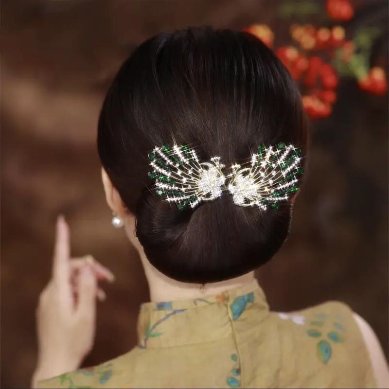 Корейский стиль женские волосы твистер кристалл бигуди изысканный темперамент шпилька для завивки волос шпильки элегантные аксессуары для волос