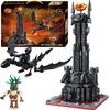 Lord of the Rings Barad-dûr Sauron Tower Model Building Blocks Set for Boys 6-in-1 Kit