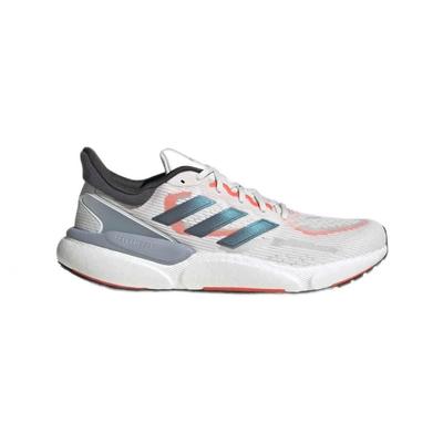 Кроссовки Adidas Solar Boost 5, Кристально-белый/Серый Пять/Солнечно-красный (GW1962), Размер 26.0 см