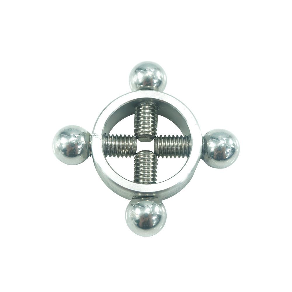 Металлический зажим для коррекции сосков из нержавеющей стали для женщин, сексуальная стимуляция для пар, альтернативные товары для взрослых