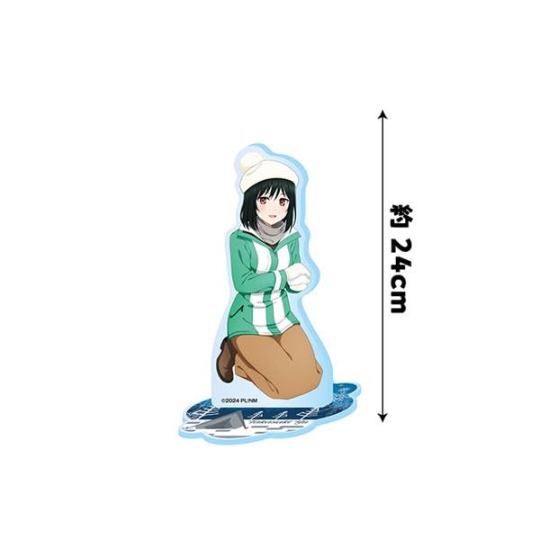 Ensky Love Nijigasaki High School Idol Club Big Acrylic Stand Snow Shiori Mifune 238 x 113 x 150mm Acrylic Live! "Nijigasaki Play" 11. Approx.