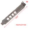 7.8cm/12cm Graphics Card Baffle Bracket for NVIDIA Quadro K1200 NVS510 P400 P600 P620 P1000 Half/Full High Baffle