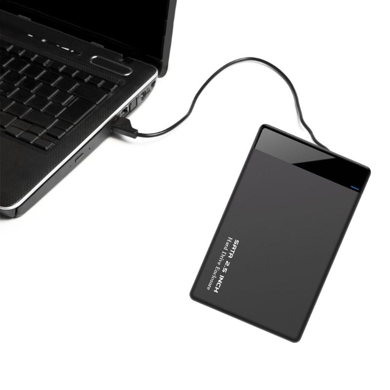 Корпус для 2,5-дюймовых жестких дисков USB 3.0, корпус для SSD, коробка для жесткого диска, сменный корпус для аксессуаров ПК и ноутбука