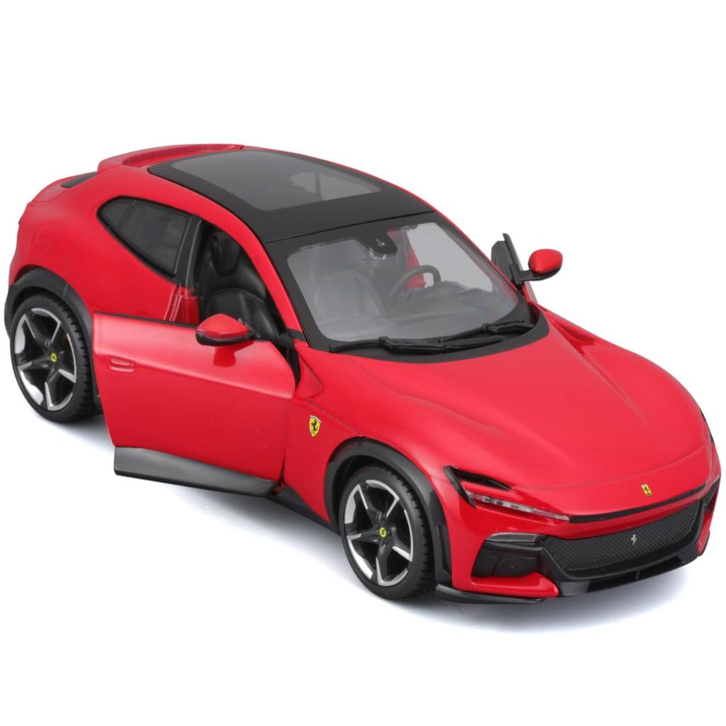 Bburago Масштаб Ferrari Purosangue 2023 Красный Литая модель Готовая 1/25 / Автомобиль, Продукт, 18-26030