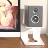 Height-Boosting Desktop Speaker Stand with Thick Steel Plate, Shockproof, Non-Slip Design