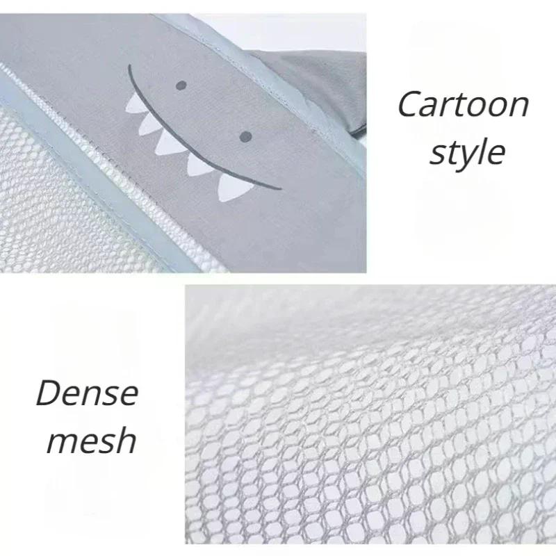 Органайзер для детских игрушек для ванной, быстросохнущая сетчатая сетчатая сумка для малышей, держатель для хранения игрушек в мультяшной форме, в форме песка, пляжа