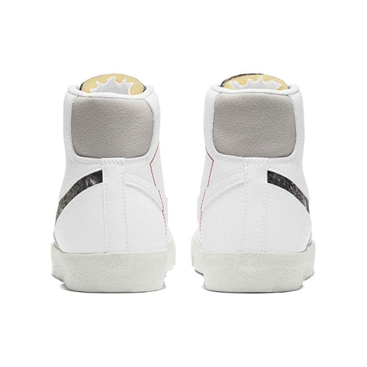 Nike Blazer Mid 77 Vintage Pack из переработанной шерсти — белые светло-дымчатые кроссовки унисекс ярко-малиновые CW6726-100