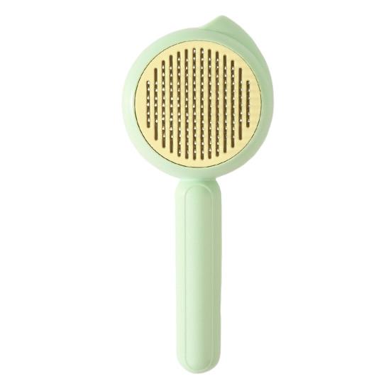 Щетка для чистки волос домашних животных Щетка для ухода за кошками с кнопкой освобождения Щетка для кошек