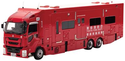 Hiko Seven CARNEL Isuzu Giga 2019 Tokyo Fire Department Immediate Response Unit Command Support Vehicle Complete Product 1/43 High performance