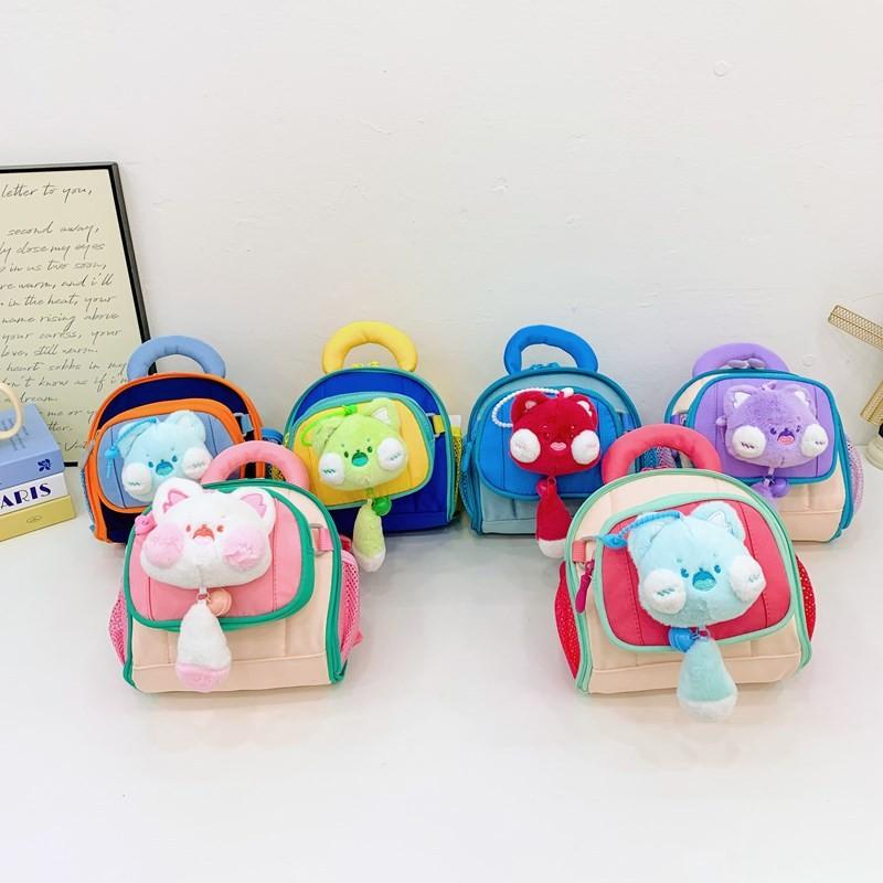 Рюкзак для детского сада Детский Милый Трехмерная Плюшевая Игрушка Рюкзак для Мальчиков Девочек
