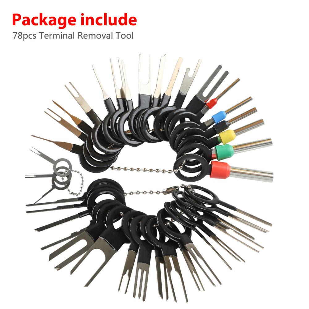 Wire Terminal Removal Puller Tool Car Electrical Wiring Crimp Connector Pin Kit Wire Release Tool