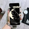 Witch And Cat Colorful Cute Phone Case For Samsung Galaxy A52 A32 A22 A12 A02S A50S A30S A51 A31 AA71 Note 20 Ultra 10 S10 Plus