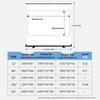 Pang Juren Manual Floor-Rising Portable Projector Screen