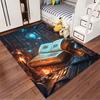 "Magical Book in Mystic Study" suitable as a non-slip mat for the living room or bedroom sofa