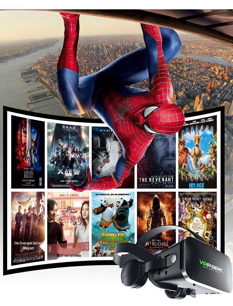 Умный VR-шлем: 3D очки виртуальной реальности с соматосенсорным управлением, для игр, кино, с системой отвода тепла и Bluetooth-наушниками