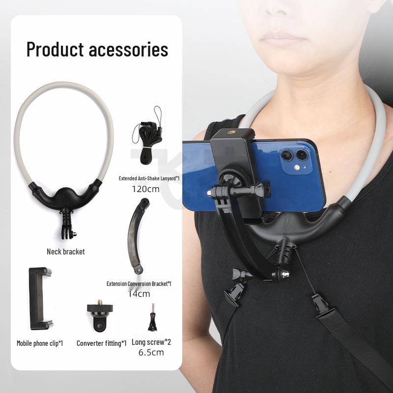 Нагрудный штатив для съемки от первого лица и для фотосъемки рыбалки