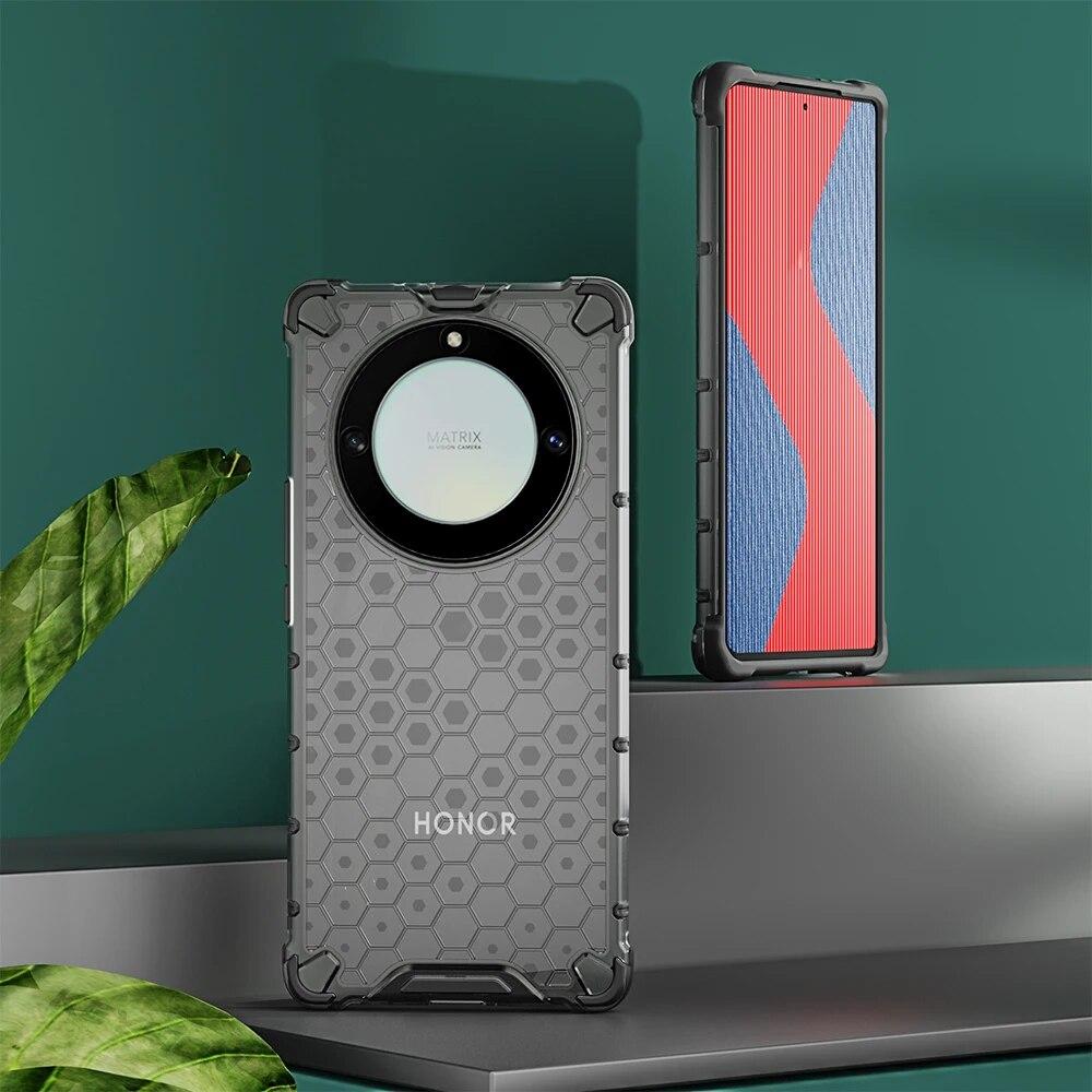 KEYSION Противоударный защитный чехол для HONOR X9b 5G X9A, силиконовый + ПК, прозрачный сотовый чехол для телефона для Huawei Honor Magic 6 5 Lite