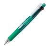 Zebra 4 Colors Sharp 10 Multi-Function Pen, + Clip-On Multi, Green, Pens, B-B4SA1-G