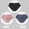 3PCS/Set Women Panties Sexy Seamless Underwear Pantys Lingerie for Female Underpants Soft Solid Color Low-Rise Briefs Intimates