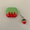 Shockproof Strawberry Pendant Protective Protector for for AirPods 1 2 3/AirPods Pro/AirPods Pro 2