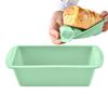 Cordoode Rectangular Silicone Toast Pan, Rectangular Silicone Cake Pan, Nonstick Bread Pan - Easy Release Baking Pan for Muffins, Loaf Pans, Cake Pans