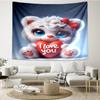 Teddy Bear Night Sky Tapestry Hanging for Bedroom,Livingroom, Playroom,Decor Art Room Wall Tapestry Holiday and Birthday Gifts