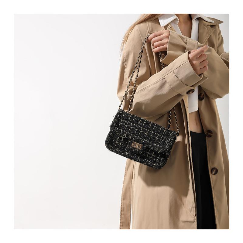 Tooxika Новая женская сумка-мессенджер с цепочкой Повседневная простая сумка через плечо