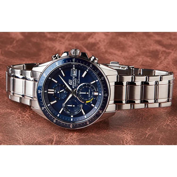 CASIO Men EDIFICE Blue Watch (Unisex) Japanese Korean Watches EFS S510D 2AVUPR