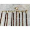 ЛОТ из 9 антикварных латунных трости деревянная трость латунная ручка ручка подарок