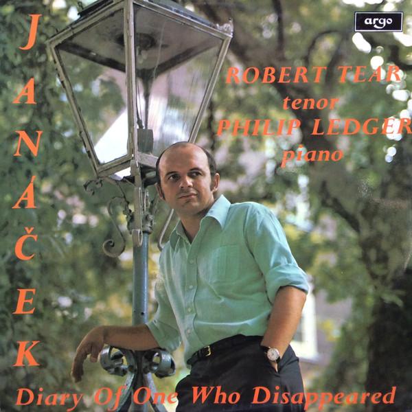 LP Record ROBERT TEAR, PHILIP LEDGER - Janacek ZRG692 DIARY OF ONE WH 1971 UK Classical Used