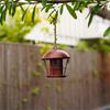House Dome Bird Feeders for Wild Bird Waterproof Bird Feeders Outside Hanging Bird Feeders Rainproof Bird Feeding Statio