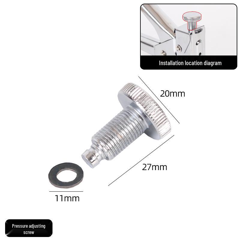 Многоцелевой ручной гвоздезабиватель: U-образные, T-образные, Подковные скобы - Инструмент для столярных работ и пневматический степлер