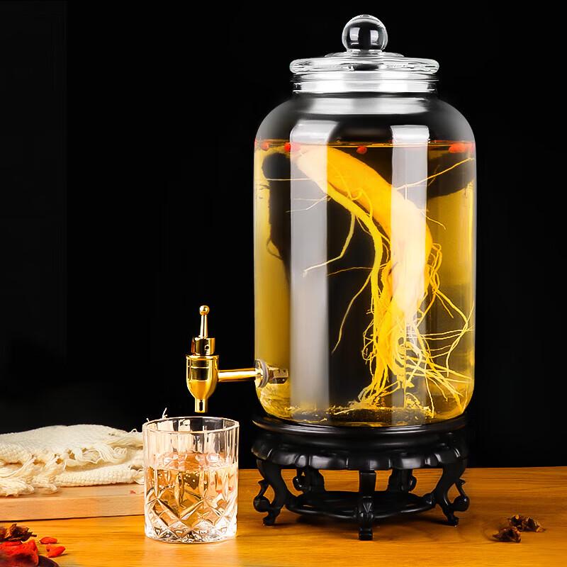 Стеклянная ферментационная и накопительная банка Fan Xiaochu с краном