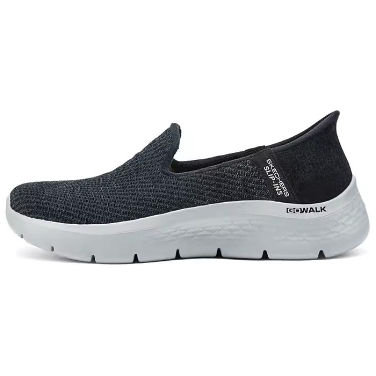 Skechers Женские повседневные кроссовки GO WALK с низким верхом Женские Черные