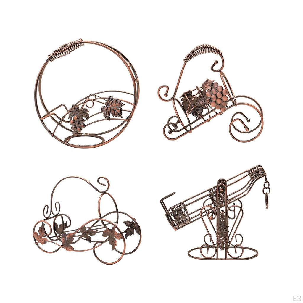 Countertop Wine Single Bottle Holder Champagne Gifts