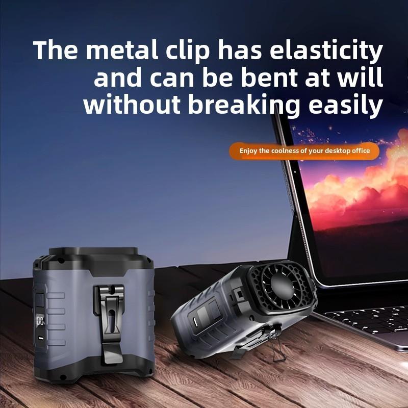 10000 мАч Уличный портативный поясной вентилятор для работы на открытом воздухе, сильный ветер, вентилятор с зажимом на пояс, регулируемые скорости ветра, вентилятор для подвешивания на шею