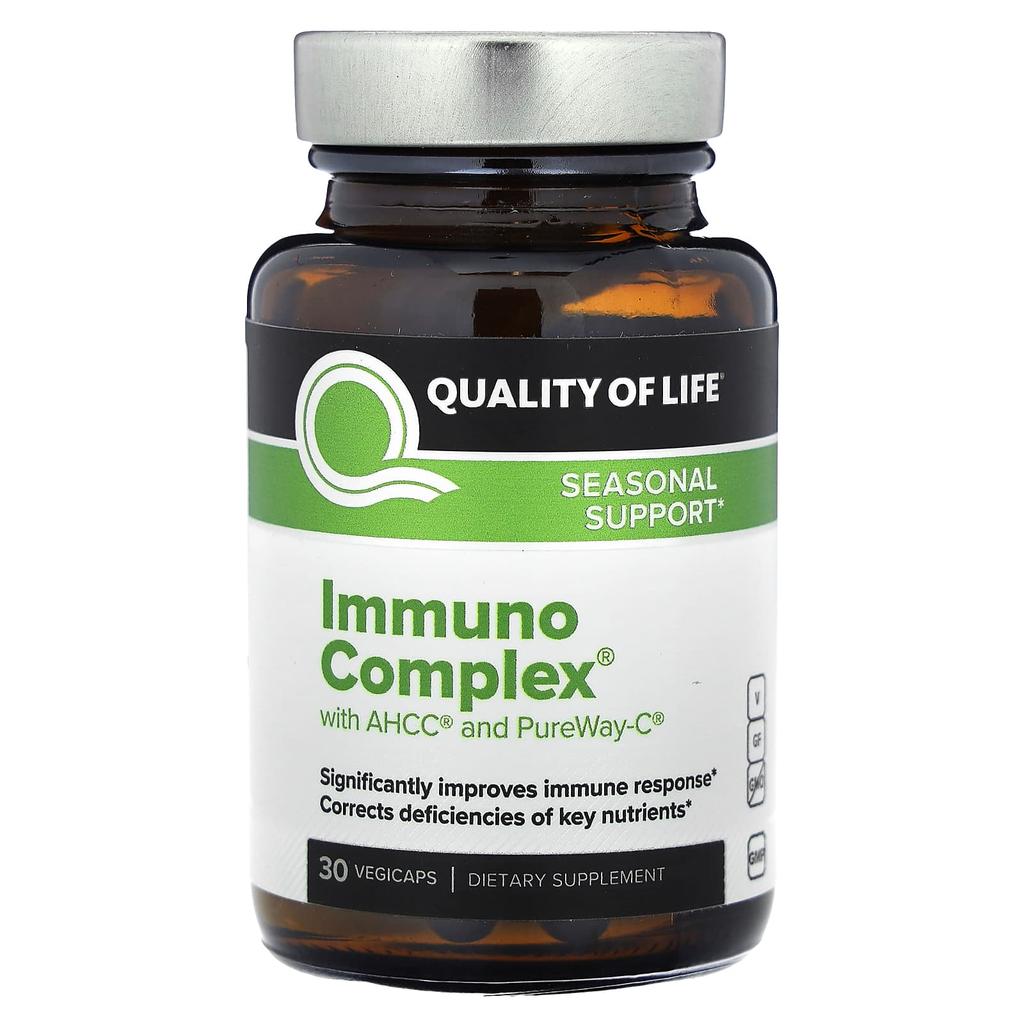 Quality of Life, Immune Complex, 30 Veggie Capsules