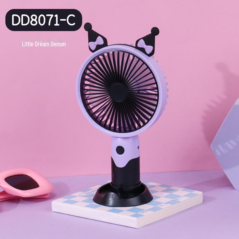 Портативный USB-вентилятор с рисунком - мини-настольный электрический вентилятор для использования на открытом воздухе